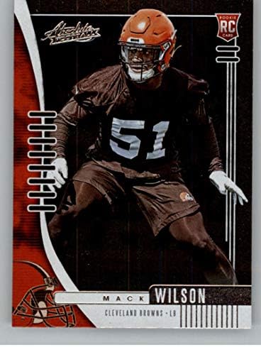 2019 Abszolút 152 Mack Wilson RC Újonc Cleveland Browns NFL Labdarúgó-Trading Card
