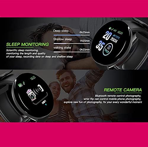 LULUZ Okos Nézni, 1.44 hüvelyk Frissített Képernyő Smartwatch, Aludni Monitor Vízálló Karóra, Férfi-Női Tevékenység Tracker Fitness
