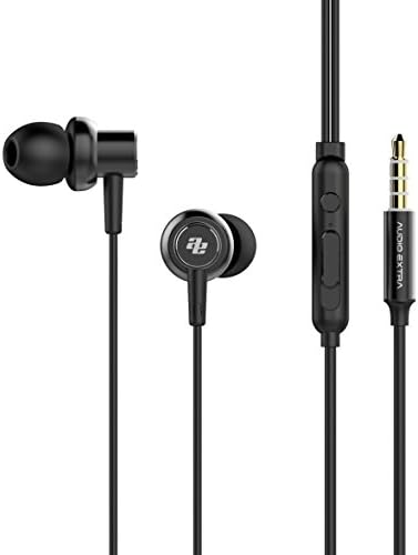 AUDIO EXTRA Ferde in-Ear Fülhallgató MIKROFON & hangerőszabályzót 4 ft Kábel 3,5 mm-es Audio Jack Tiszta, Erőteljes Hangzás AE-A7
