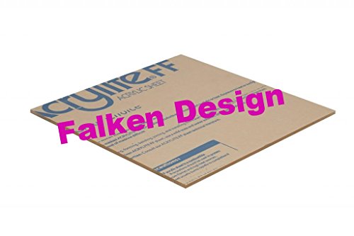 Falken Design falkenacrylic_Clear_177_10x10 Akril Lemez, Műanyag/Plexi/ütésálló üveg, 10 x 10-3/16, Tiszta